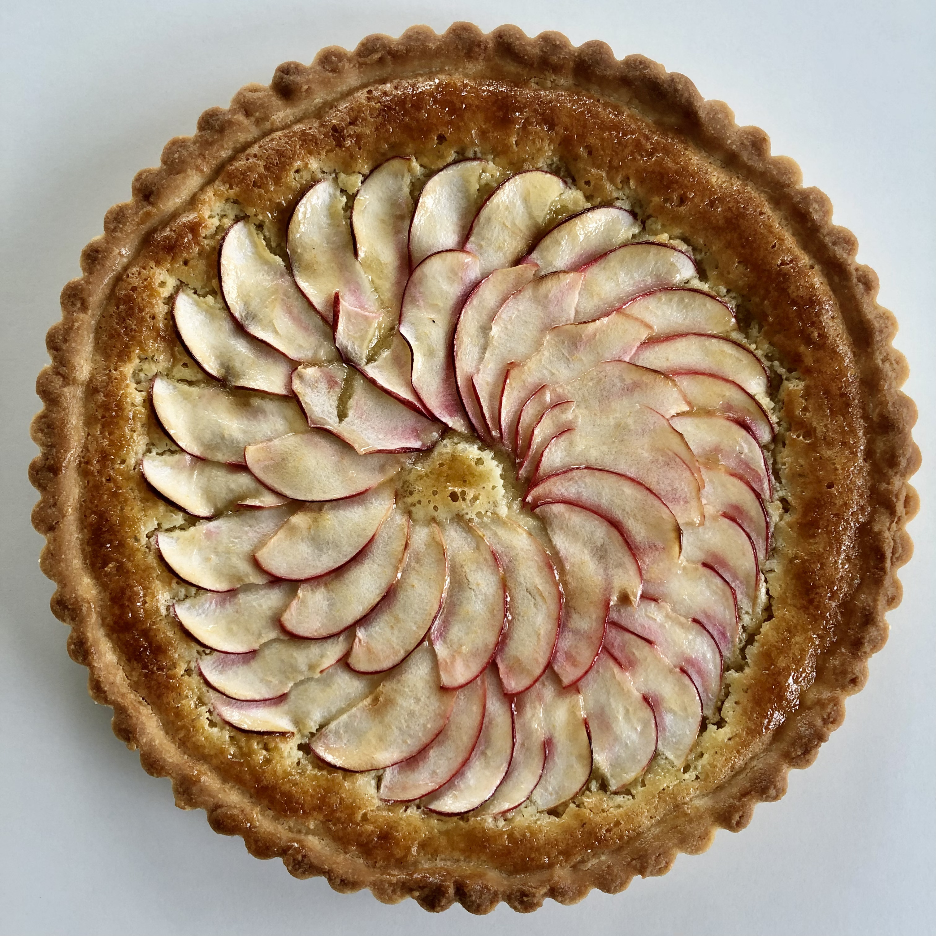 Apple Almond Tart